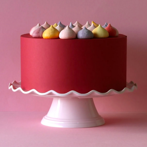 ALLC WAVE CAKE STAND - PINK