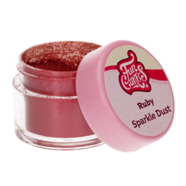 FUNCAKES GLITTER POWDER - RUBY