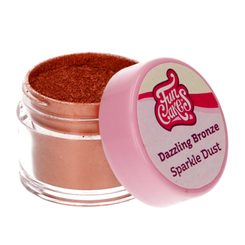 FUNCAKES GLITTER POWDER - DAZZLING BRONZE