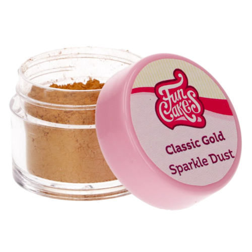 FUNCAKES GLITTER POWDER - CLASSIC GOLD