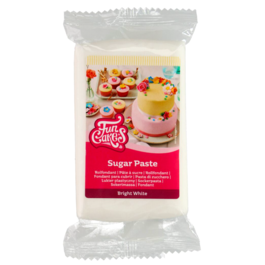 FUNCAKE FLAVOURED FONDANT - VANILLA WHITE 250 G