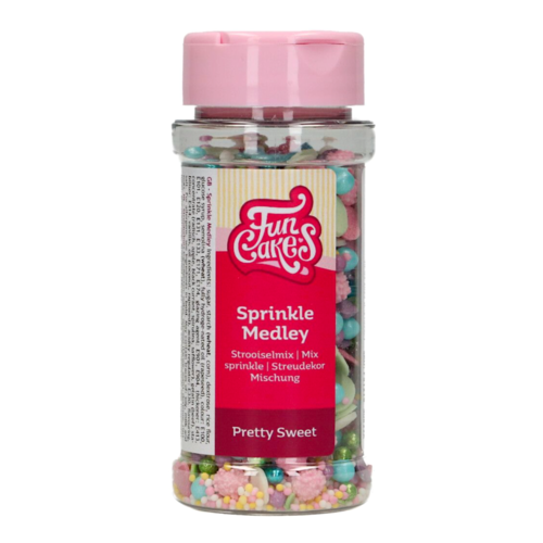 FUNCAKES SPRINKLES  - PRETTY SWEET MEDLEY 65 G