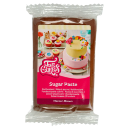 FUNCAKES FONDANT - BROWN 250 G