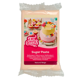 FUNCAKES FONDANT - BEIGE NATURAL 250 G