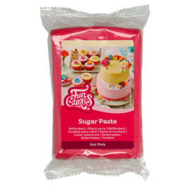 FUNCAKES FONDANT - INTENSE PINK 250 G