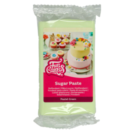 FUNCAKES FONDANT - PASTEL GREEN 250 G