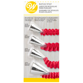 WILTON RUFFLE NOZZLE SET