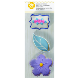 WILTON CUTTER SET - FLORAL