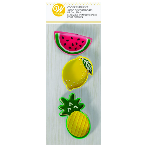 WILTON CUTTER SET - FRUITS