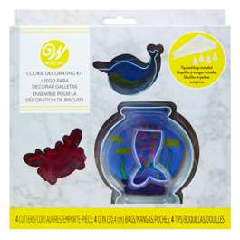 WILTON BISCUIT DECORATING SET - FISHBOWL