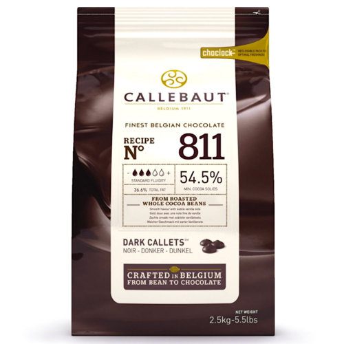 CALLEBAUT DARK CHOCOLATE CALLETS 2,5 KG