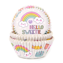 "HOUSE OF MARIE" SET CUPCAKE CAPSULES - RAINBOW