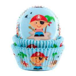 "HOUSE OF MARIE" SET CUPCAKE CAPSULES - PIRATE