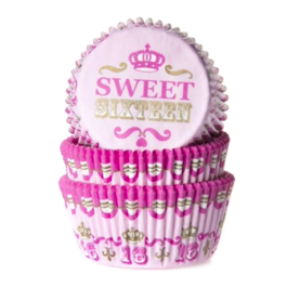 "HOUSE OF MARIE" SET CUPCAKE CAPSULES -  SWEET SIXTEEN