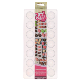 FUNCAKES CHOCOLATE MOULD - TWIST SWIRL