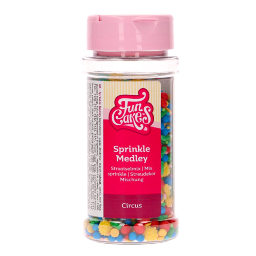 FUNCAKES SPRINKLES - CIRCUS 65 G