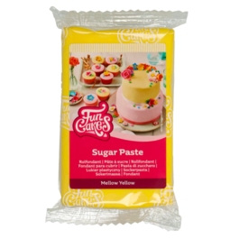 FUNCAKES FONDANT - SOFT YELLOW 250 G