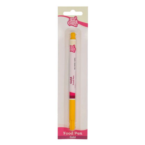 FUNCAKES EDIBLE PEN - GOLD