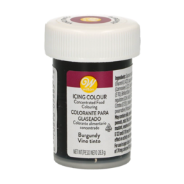 WILTON PASTE COLOURING - BURGUNDY 28 G