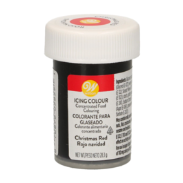 WILTON PASTE COLOURING - ROJO NAVIDAD 28 G