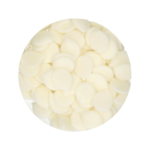 FUNCAKES DECO MELTS NATURAL WHITE (E-171 FREE) - 250 G