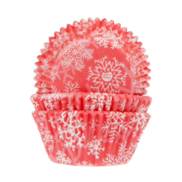 HOUSE OF MARIE" CUPCAKE CAPSULES - SNOWFLAKES