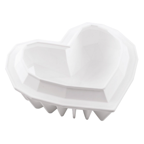 SILIKOMART GEOMETRIC ORIGAMI MOULD - "AMORE" HEART