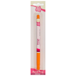 FUNCAKES EDIBLE PEN - ORANGE