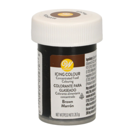 WILTON PASTE COLOURING - BROWN 28 G