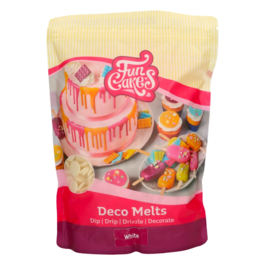 FUNCAKES DECO MELTS - WHITE 1 KG