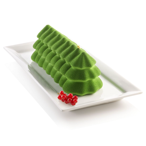 SILIKOMART 3D SILICONE MOULD - BUCHE SAPIN