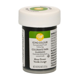 WILTON PASTE COLOURING - MOSS GREEN 28 G