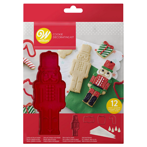 WILTON BISCUIT DECORATING SET - NUTCRACKERS