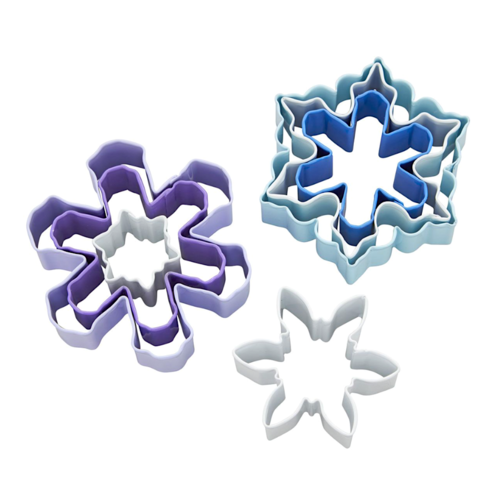 WILTON CUTTER SET - SNOWFLAKES