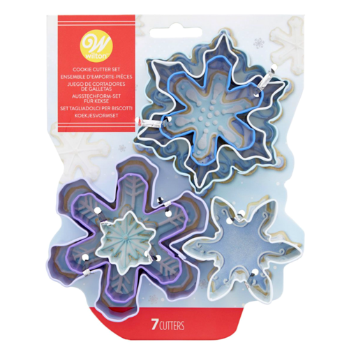 WILTON CUTTER SET - SNOWFLAKES