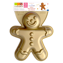 SCRAPCOOKING 3D SILICONE MOULD - GINGERBREAD MAN