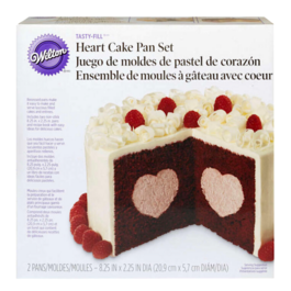 WILTON HEART-SHAPED FILLING MOULD SET