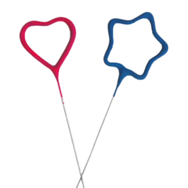 COLOURFUL HEARTS AND STARS FLAGS