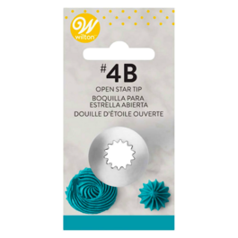 WILTON NOZZLE #4B - OPEN STAR