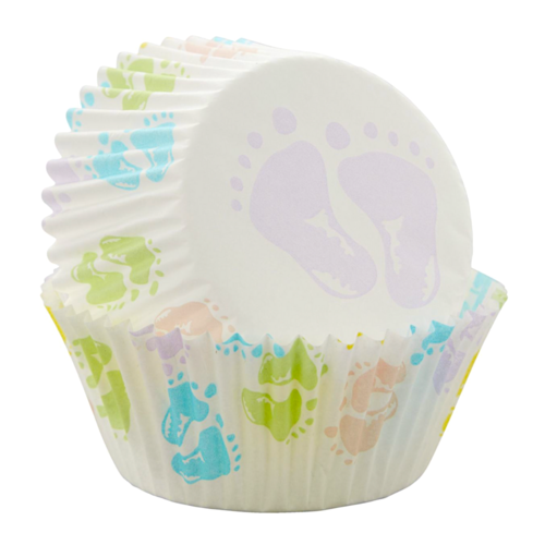 WILTON CUPCAKE CAPSULES - BABY'S FEET