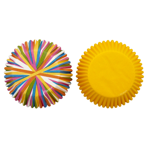 WILTON CUPCAKE CAPSULES - WHEEL COLOURS