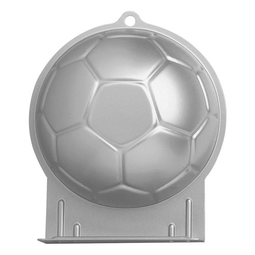 WILTON ALUMINIUM BAKING PAN - 3D FOOTBALL BALL