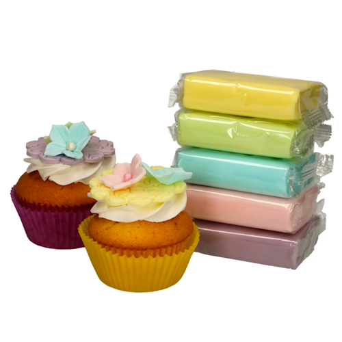 MULTIPACK FONDANT FUNCAKES - PASTEL SHADES (5 X 100 G)