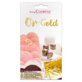 SCRAPCOOKING EDIBLE GOLD LEAF - 24 K