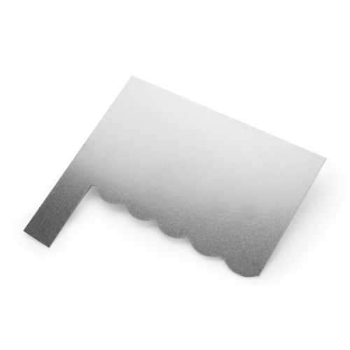 STAINLESS STEEL OUTLINE SCRAPER - WAVES