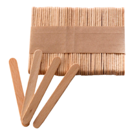 SILIKOMART 100 WOODEN ICE CREAM STICKS