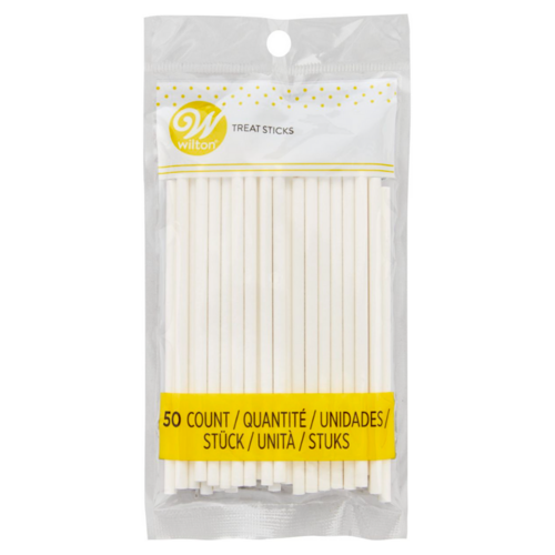 50 WILTON LOLLIPOP STICKS - 10 CM