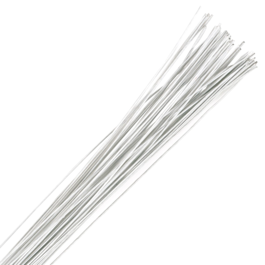 CULPITT WHITE FLOWER WIRES - 22 GAUGE