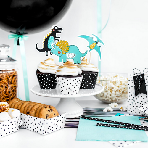 PARTYDECO CAKE TOPPER - DINOSAURS