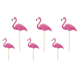 PARTYDECO TOPPER - PINK FLAMINGO